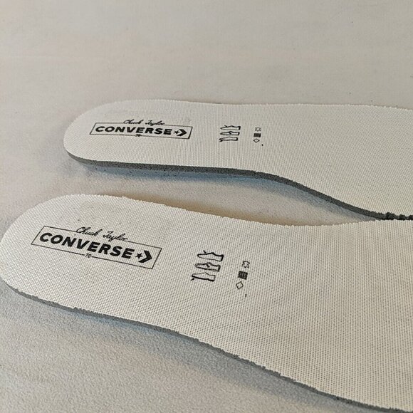 Converse Insoles White Men 13 Chuck Taylor CT-219 CVTW-759 MS13C Replacement NEW - Picture 4 of 10